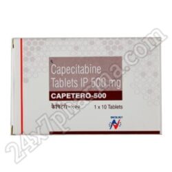 Capetero 500mg Tablet 10'S