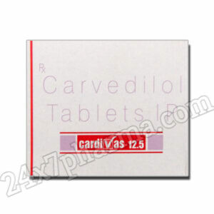 Cardivas 12.5mg Tablet 30's