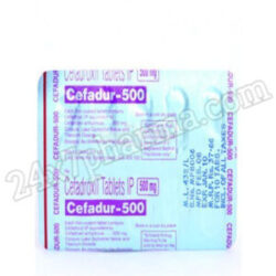Cefadur 500mg Tablet 30'S