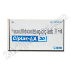 Ciplar LA 20mg Tablet 30'S