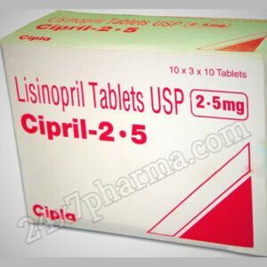 Cipril 2.5mg Tablet 30's