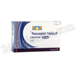 Crestor 40mg Tablet 10'S
