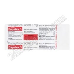 Dapalex 5 Tablet 30's