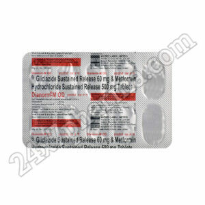 Dianorm M OD 60mg/500mg Tablet 30’S