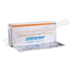 Dicorate ER 125mg Tablet 30's