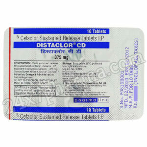 Distaclor DT 125mg Tablet 18's