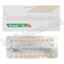 Dronis 20mcg Tablet 24'S