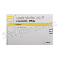 Duvadilan 5mg Injection 6X2ml
