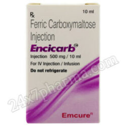 Encicarb 500mg Injection 10ml