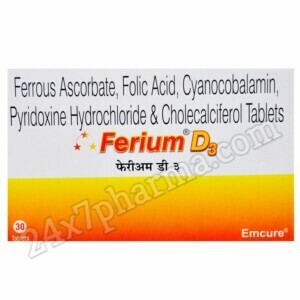 Ferium D3 Tablet 20'S