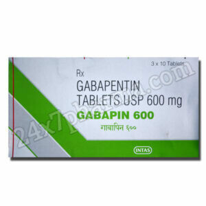 Gabapin 600mg Tablet 10'S
