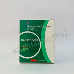 Gabatop 300mg Gabapentin Capsules (100 Capsules)
