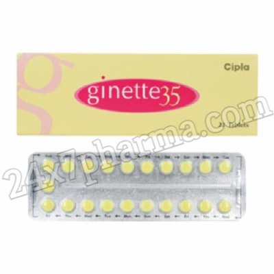 Ginette 35mg Tablet 21'S