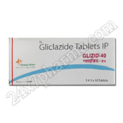 Glizid 40mg Tablet 30's