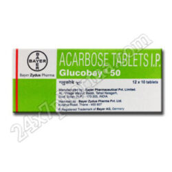 Glucobay 50mg Tablet 30's