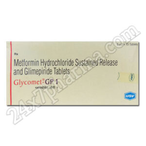 Glycomet GP 1mg Tablet 30's