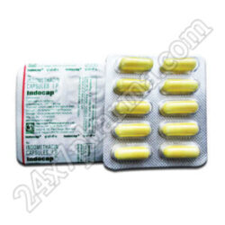 Indocap 25mg Capsule 30'S