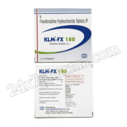 KLM FX 180mg Tablet 10'S