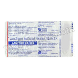 Lamitor OD 200mg Tablet 10's