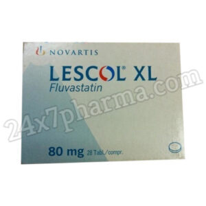 Lescol XL 80mg Tablet 14'S