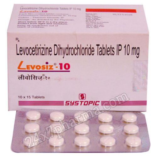 Levosiz 10mg Tablet 30'S