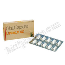 Lipocut 60mg Capsule 10'S