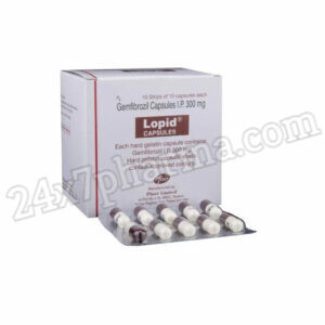 Lopid 300 mg Capsule 10'S
