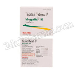 Megalis 10mg Tablet 8'S