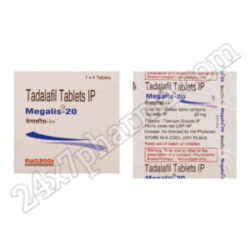 Megalis 20 mg Tablet 4'S