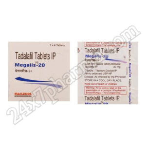 Megalis 20 mg Tablet 4'S