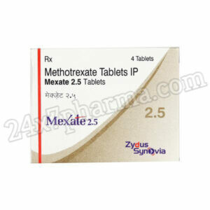 Mexate 2.5mg Tablet 12'S