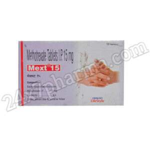 Mext 15mg Tablet 10'S