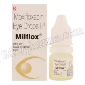 Milflox( Moxifloxacin 0.5 eye drops)