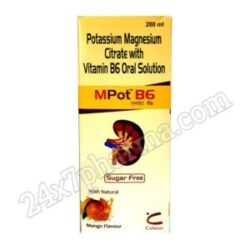 Mpot B6 Sugar Free Mango Flavour Oral Solution 200ml