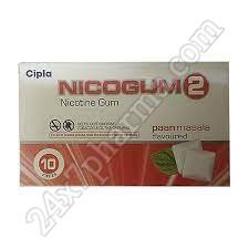 NICOGUM 2 PAAN MASALA FLAVOURED Chew Gum 10's