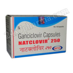 Natclovir 250mg Capsule 10'S