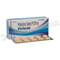 Pirfetab 200mg Tablet 10'S