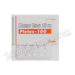 Pletoz 100mg Tablet 10'S