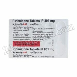 Pulmofib 801mg Tablet 10's