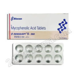 Renodapt S 360mg Tablet 10's