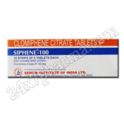 Siphene 100mg Tablet 30'S