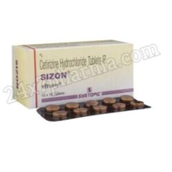 Sizon 10mg Tablet 30'S
