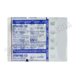 Symfine 120mg Tablet 18'S