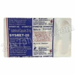 Sysret 20mg Capsule 20'S