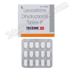 Teczine 10mg Tablet 30'S