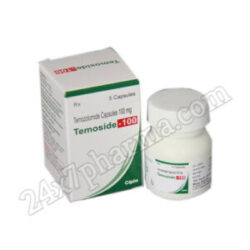 Temoside 100mg Capsule 5's
