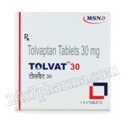 Tolvat 30mg Tablet 4'S