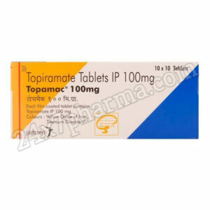 Topamac 100mg Tablet 10's