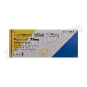 Topamac 25mg Tablet 30's