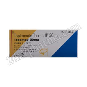 Topamac 50mg Tablet 10's